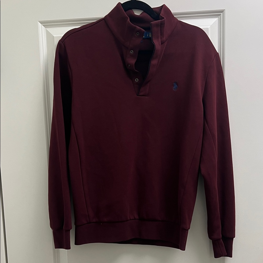 Polo Ralph Lauren Maroon Turtleneck Sweater
